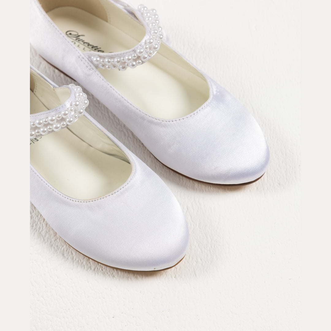 Communion Dresses Holy Communion Shoes For Girls Perdita Beaded
